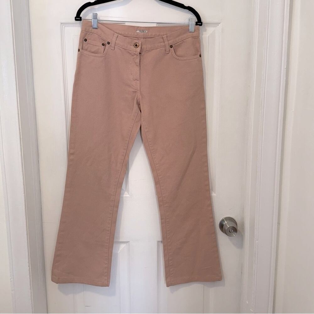Miu Miu Blush Pink Jeans